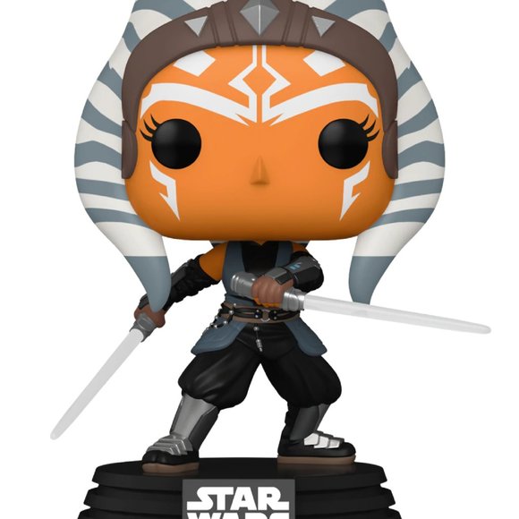 Funko Pop Star Wars The Mandalorian AHSOKA with Sabers Figure #464 - Picture 2 of 2